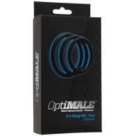 Kit de Anillos C OptiMale - Negro