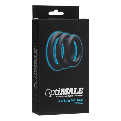 Kit de Anillos OptiMale - Negro