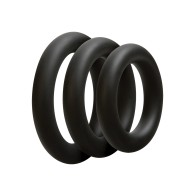 Kit de Anillos OptiMale - Negro