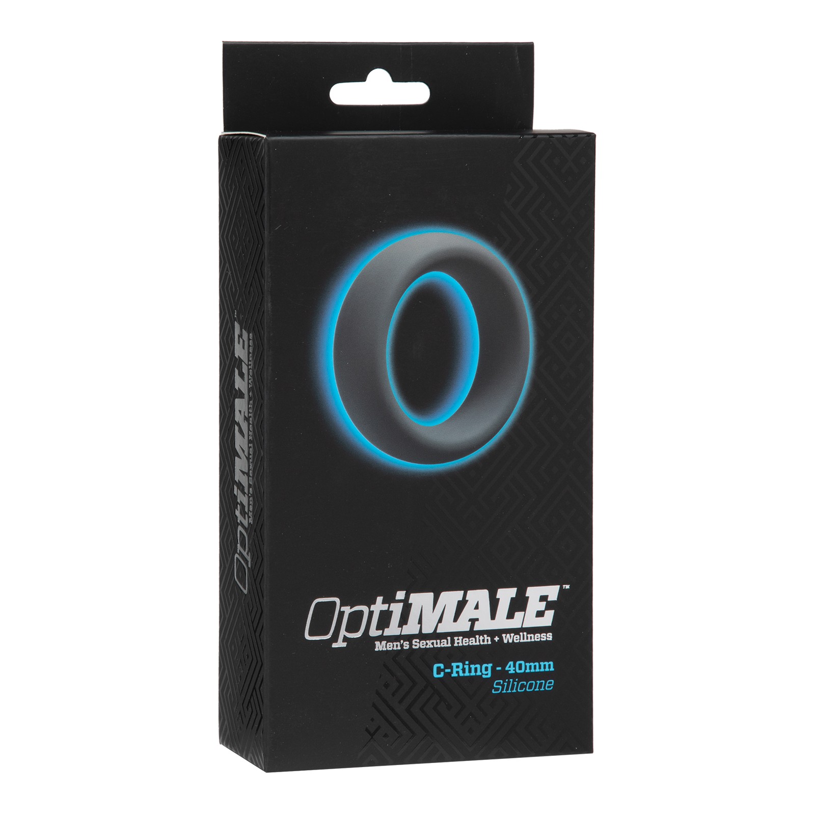 OptiMale Thick C Ring 40mm Slate - Performance Enhancer