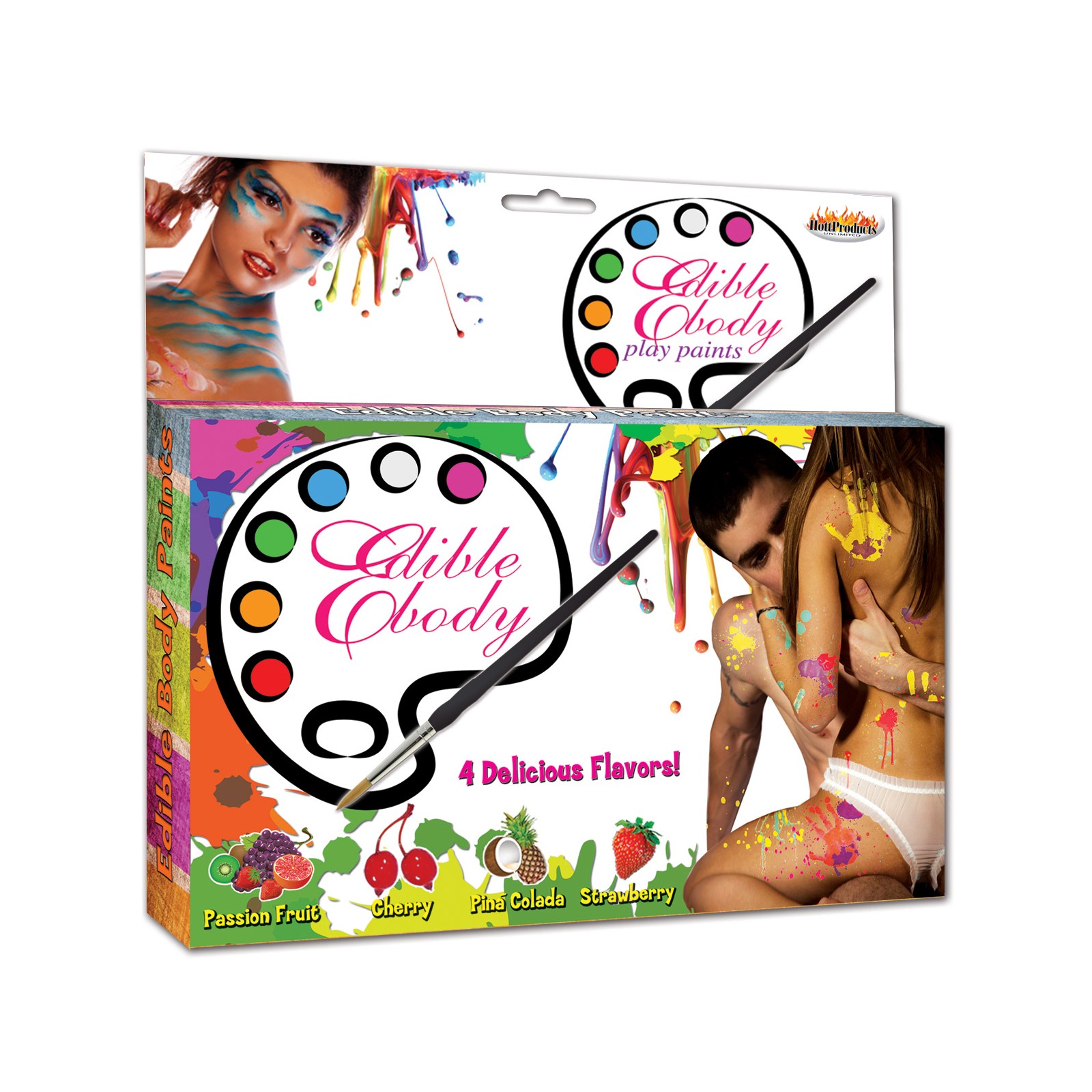 Edible Body Play Paint Kit for Intimate Fun