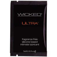 Lubricante a Base de Silicona Wicked Sensual Care Ultra Sin Aroma