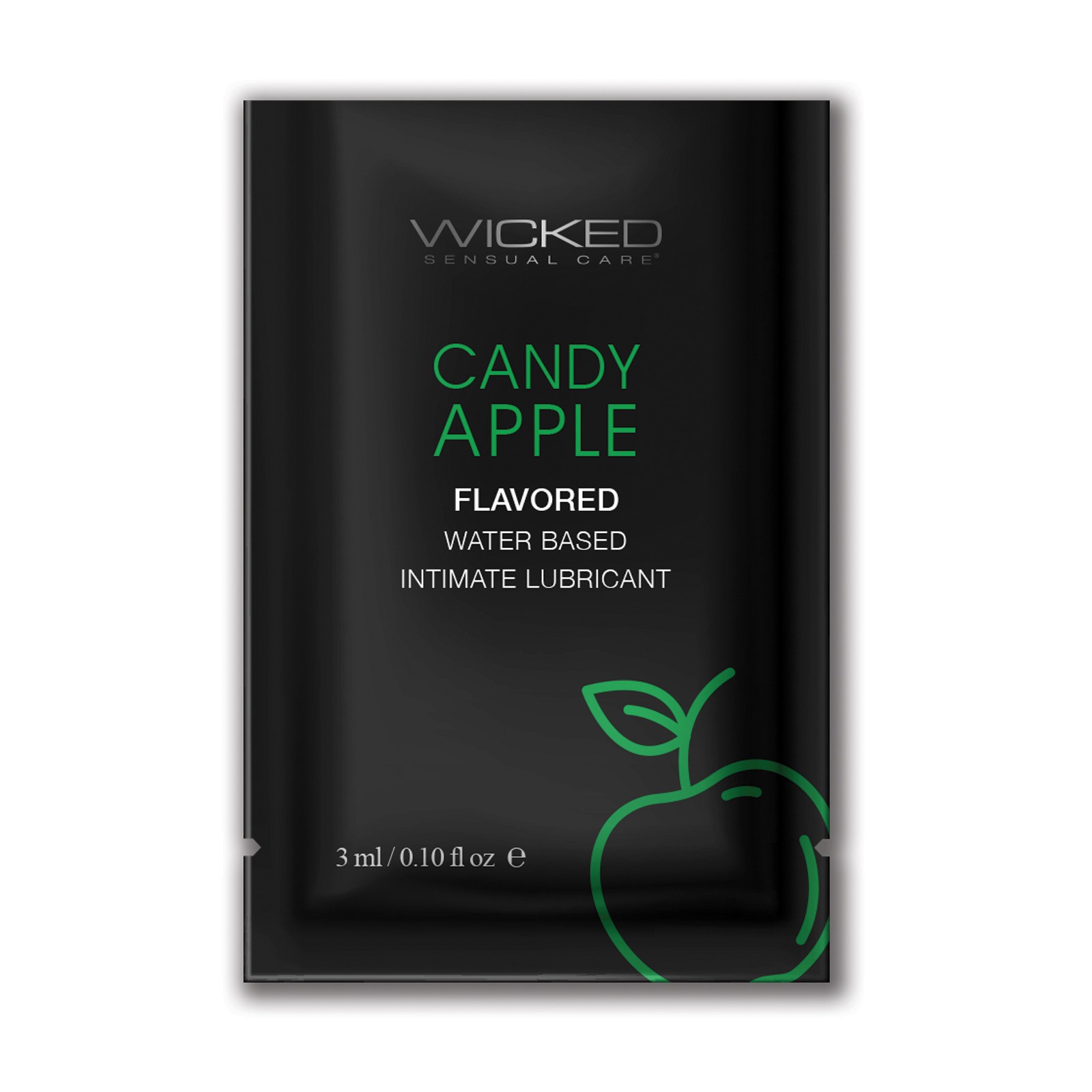 Lubricante Aqua Candy Apple de Wicked para Placer Oral