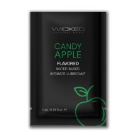 Lubricante Aqua Candy Apple de Wicked para Placer Oral