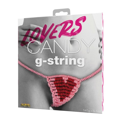 G-String de Corazón de Caramelo para Amantes Colores Asortidos