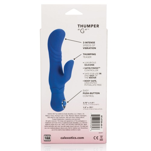 Posh Silicone Thumper G Blue