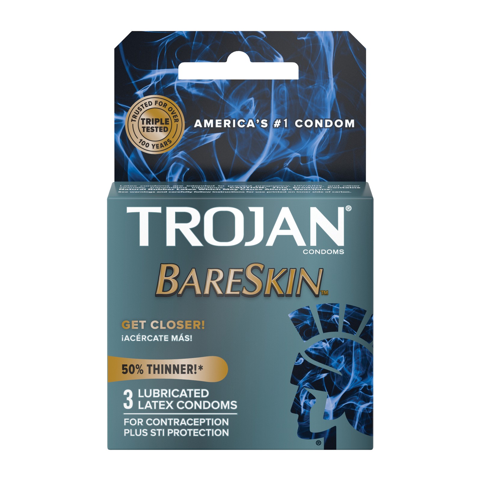 Trojan Bareskin Condoms for Enhanced Intimacy