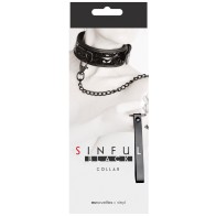 Collar Adjustable Sinful Negro