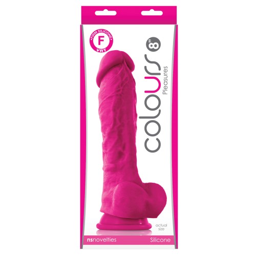 Dildo Colours Pleasures con Ventosa