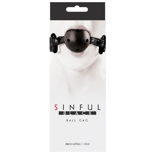 Sinful Ball Gag for Exciting BDSM Play