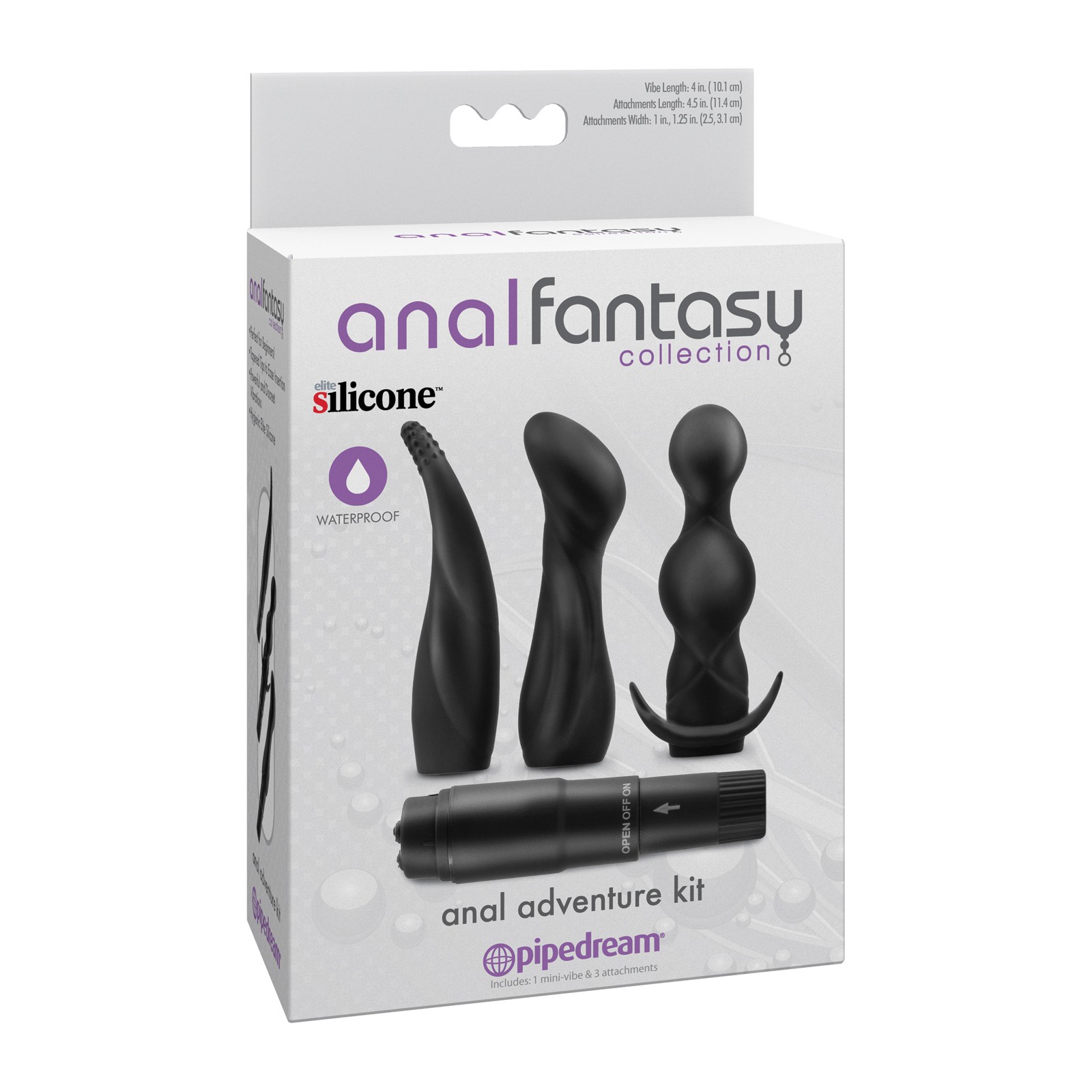 Kit de Aventura Anal Colección Fantasy Negro