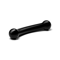 Glas Double Bull Glass Dildo - Black