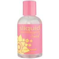 Lubricante Sliquid Naturals Swirl - Sabor Limón Rosa