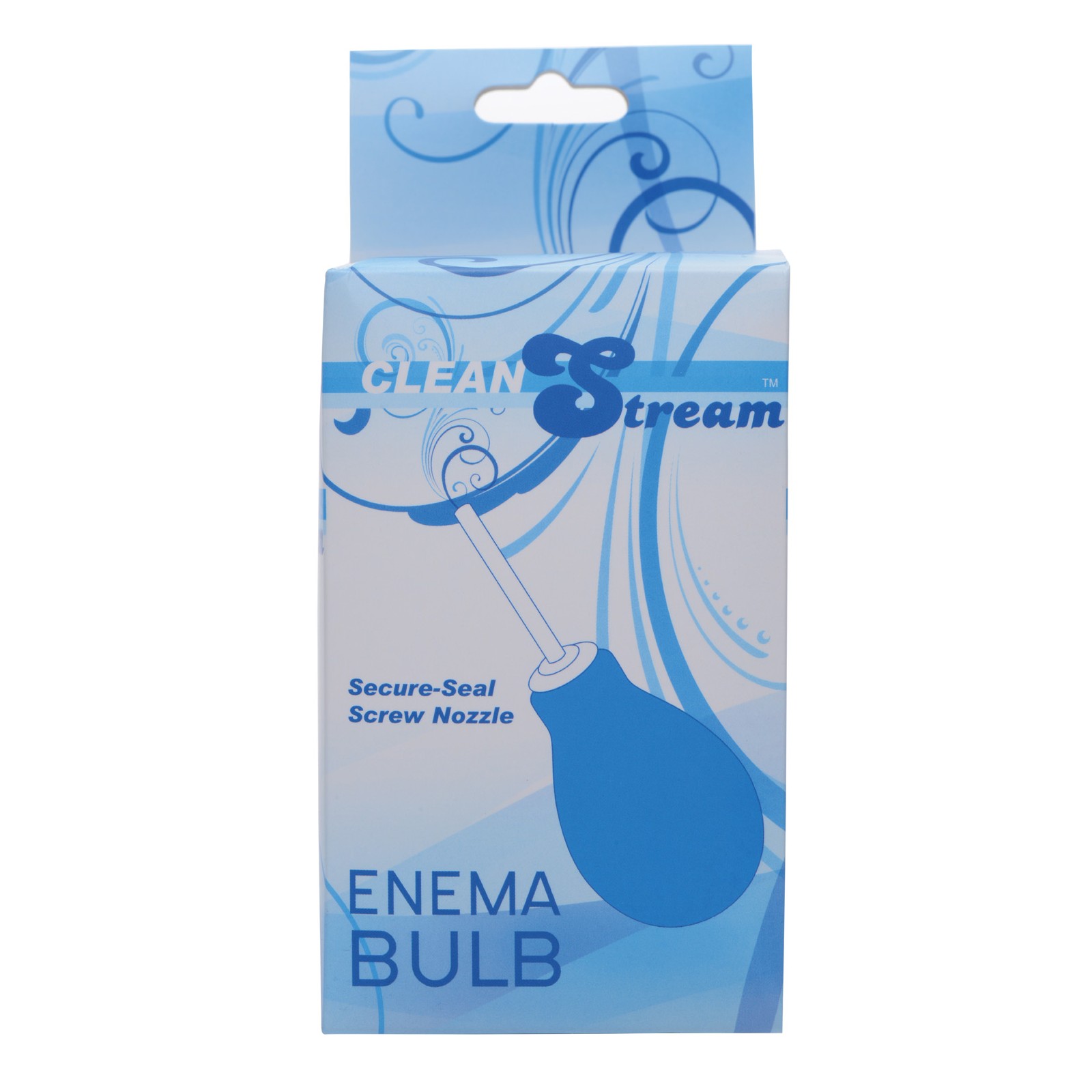 Bombilla Enema CleanStream Azul