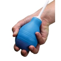 Bombilla Enema CleanStream Azul