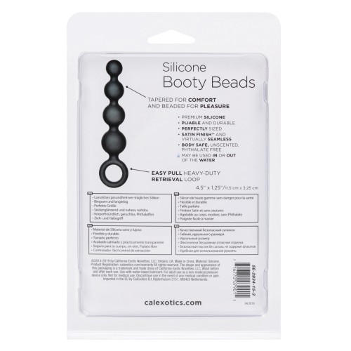 Calexotics Silicone Booty Beads Black