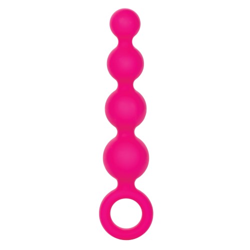 Calexotics Silicone Booty Beads - Pink