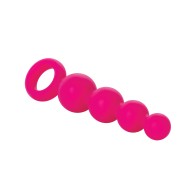 Calexotics Silicone Booty Beads - Pink