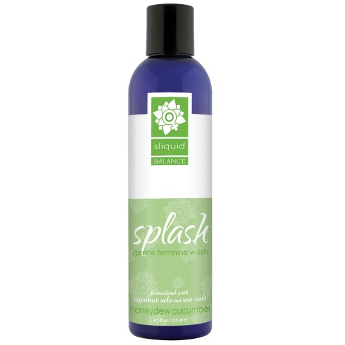 Sliquid Splash Feminine Wash Honeydew Cucumber 8.5 oz