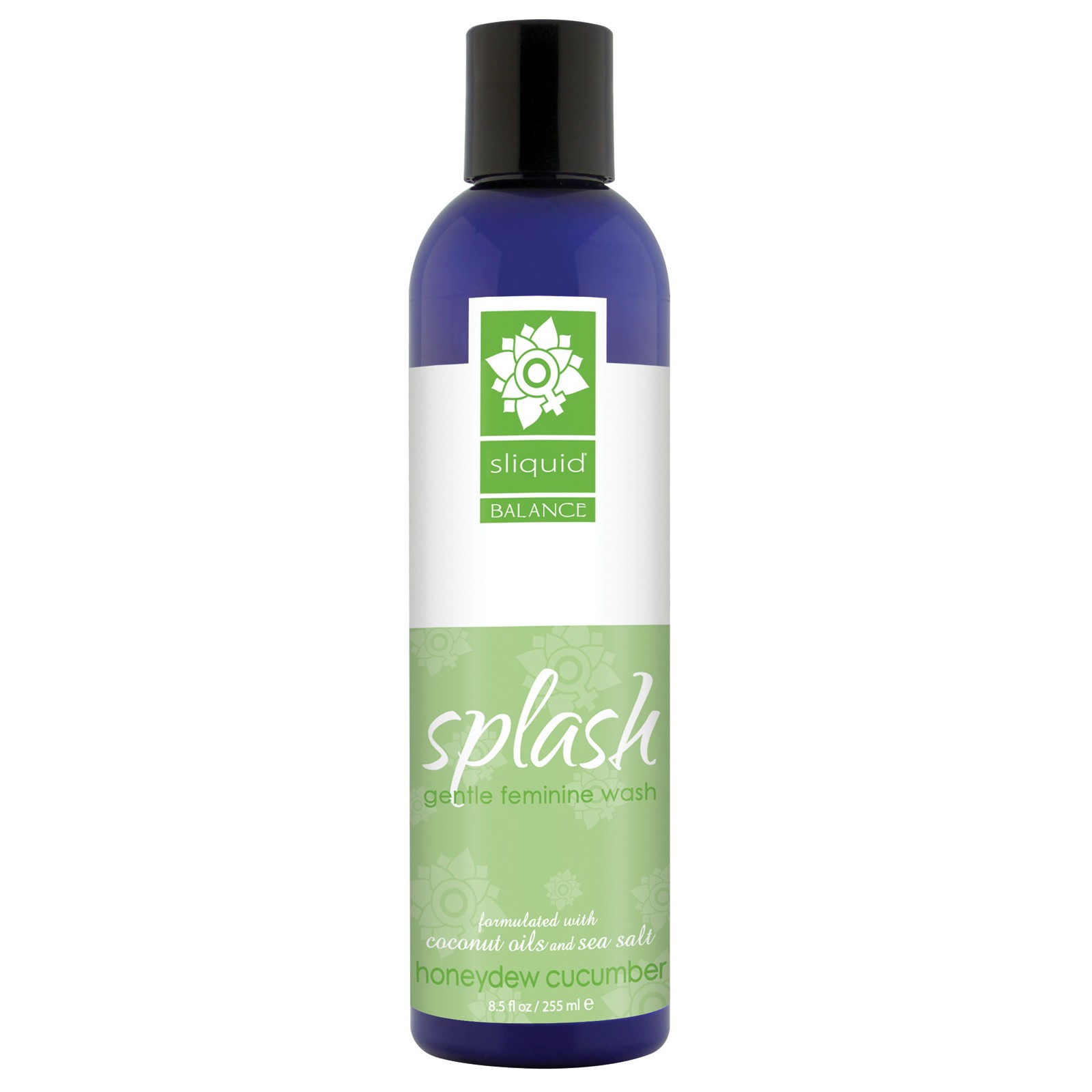 Sliquid Splash Feminine Wash Honeydew Cucumber 8.5 oz