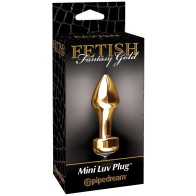 Fetish Fantasy Gold Mini Luv Plug Gold