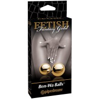 Fetish Fantasy Gold Ben Wa Balls for Intimate Pleasure