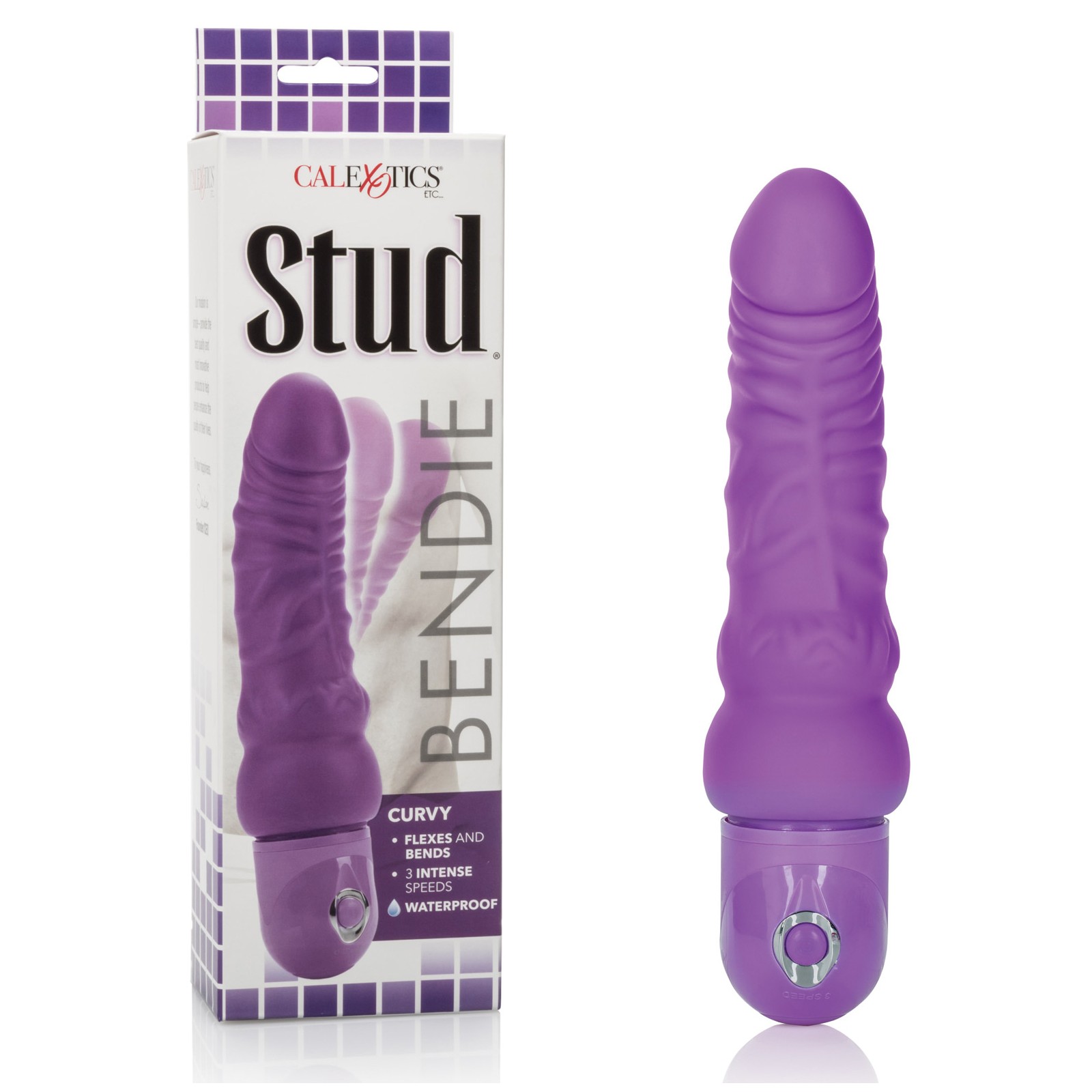 Bendie Power Stud Curvy Purple