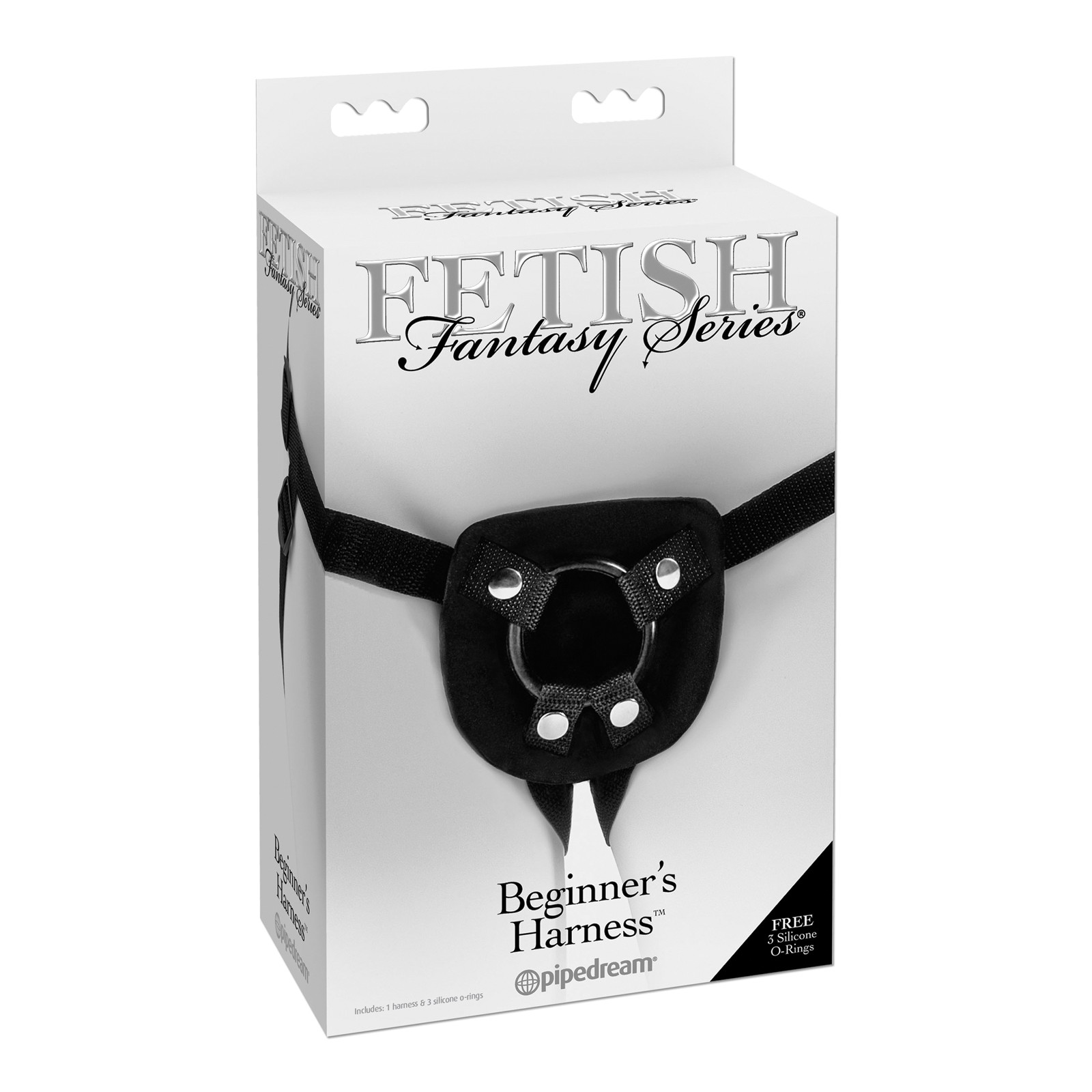 Fetish Fantasy Beginners Strap-On Harness Black