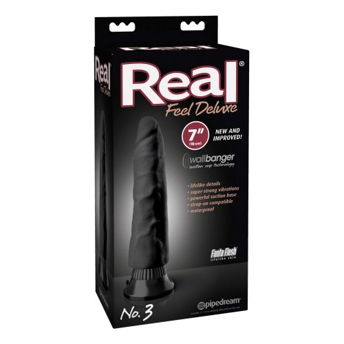 Real Feel Deluxe No. 3 7" Vibrator - Realistic and Waterproof