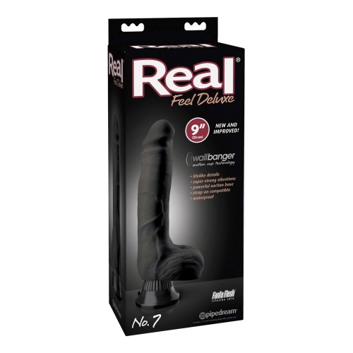 Real Feel Deluxe No. 7 Waterproof Vibe - Black