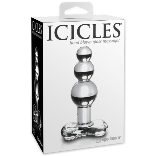 Luxury Glass Anal Plug No.47 by Icicles