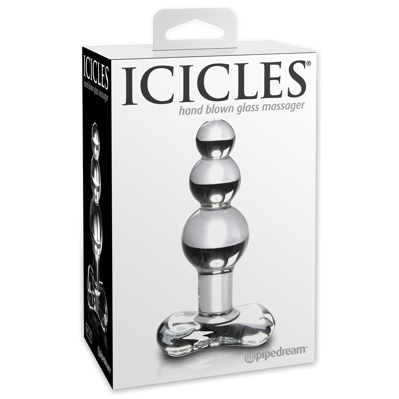 Luxury Glass Anal Plug No.47 by Icicles