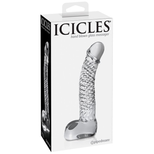 Dildo de Vidrio G Spot Icicles No. 61