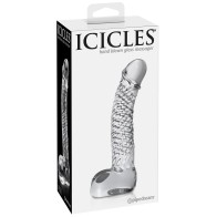 Icicles Hand Blown Glass G Spot Dong No. 61