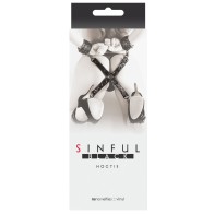 Sinful Hogtie Black