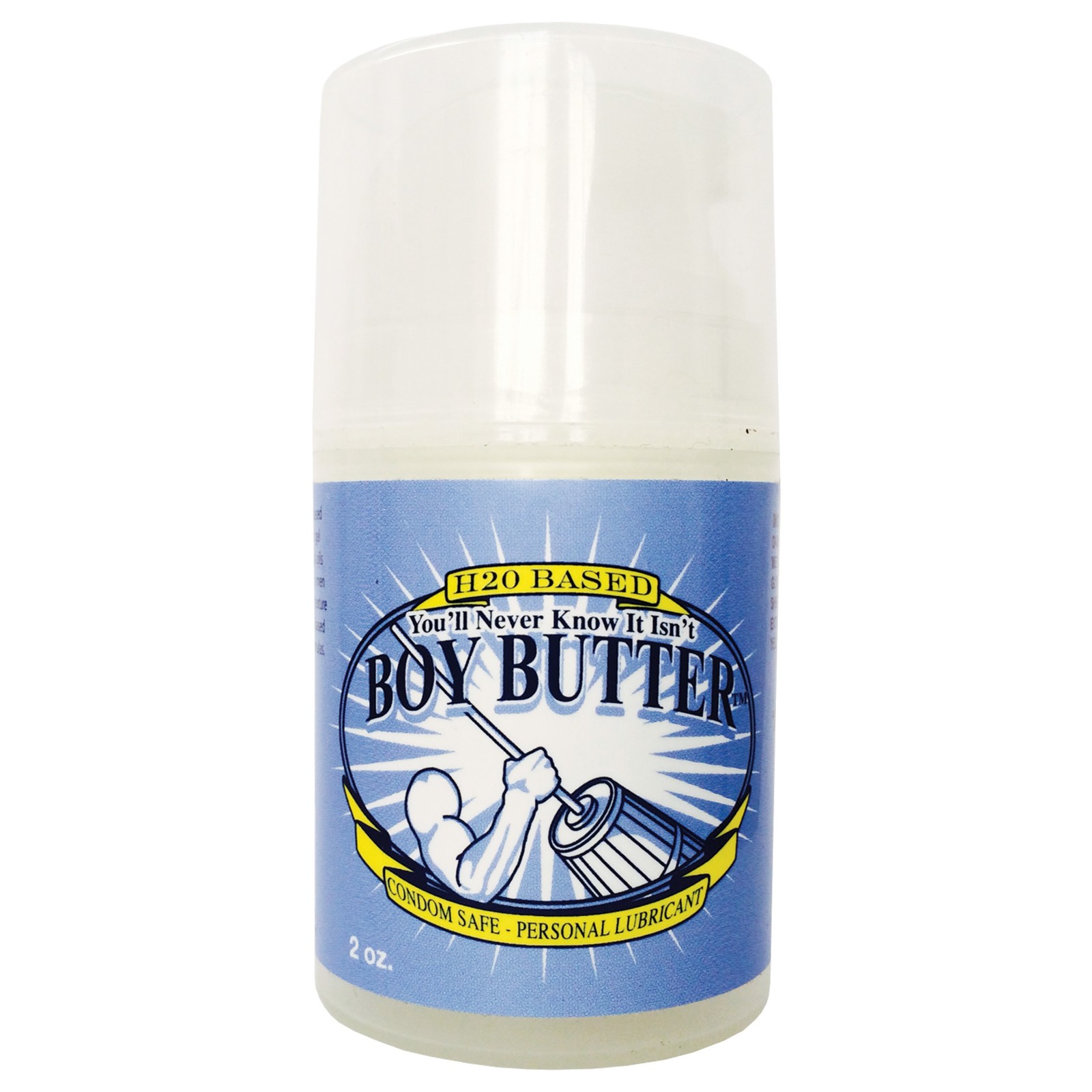 Boy Butter EZ Pump H2O Based Lubricant 2 oz