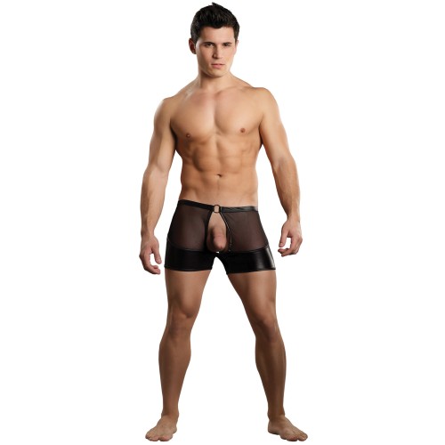 Extreme Double Exposure Black Underwear S M