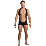 Male Power Sling Short Black L XL