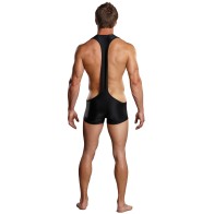 Male Power Sling Short Black L XL