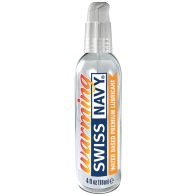 Lubricante a Base de Agua Calentable Swiss Navy 4 oz