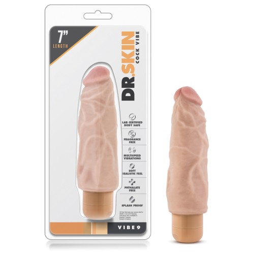 Blush Dr. Skin Vibe 7 Inch Realistic Dong #9