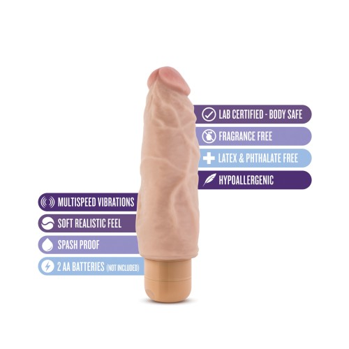 Blush Dr. Skin Vibe 7 Inch Realistic Dong #9