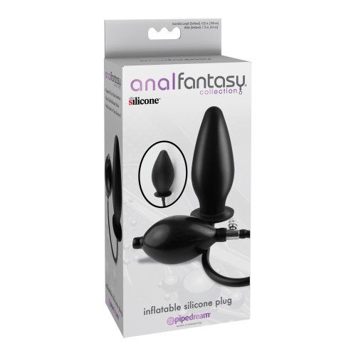 Colección Fantasía Anal Plug de Silicona Inflable