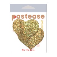 Glitter Heart Pastease for Bold Fashion Statement