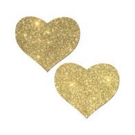 Glitter Heart Pastease for Bold Fashion Statement