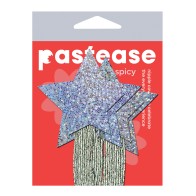 Pastease Tassle Glitter Stars Silver - Playful Accessories