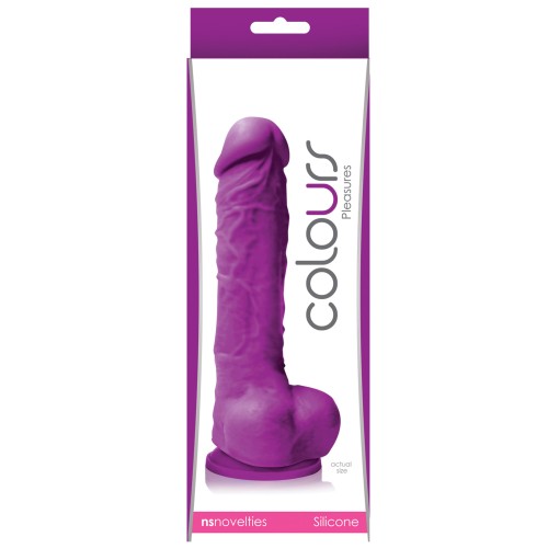 Dildo Colours Pleasures 5" con Ventosa