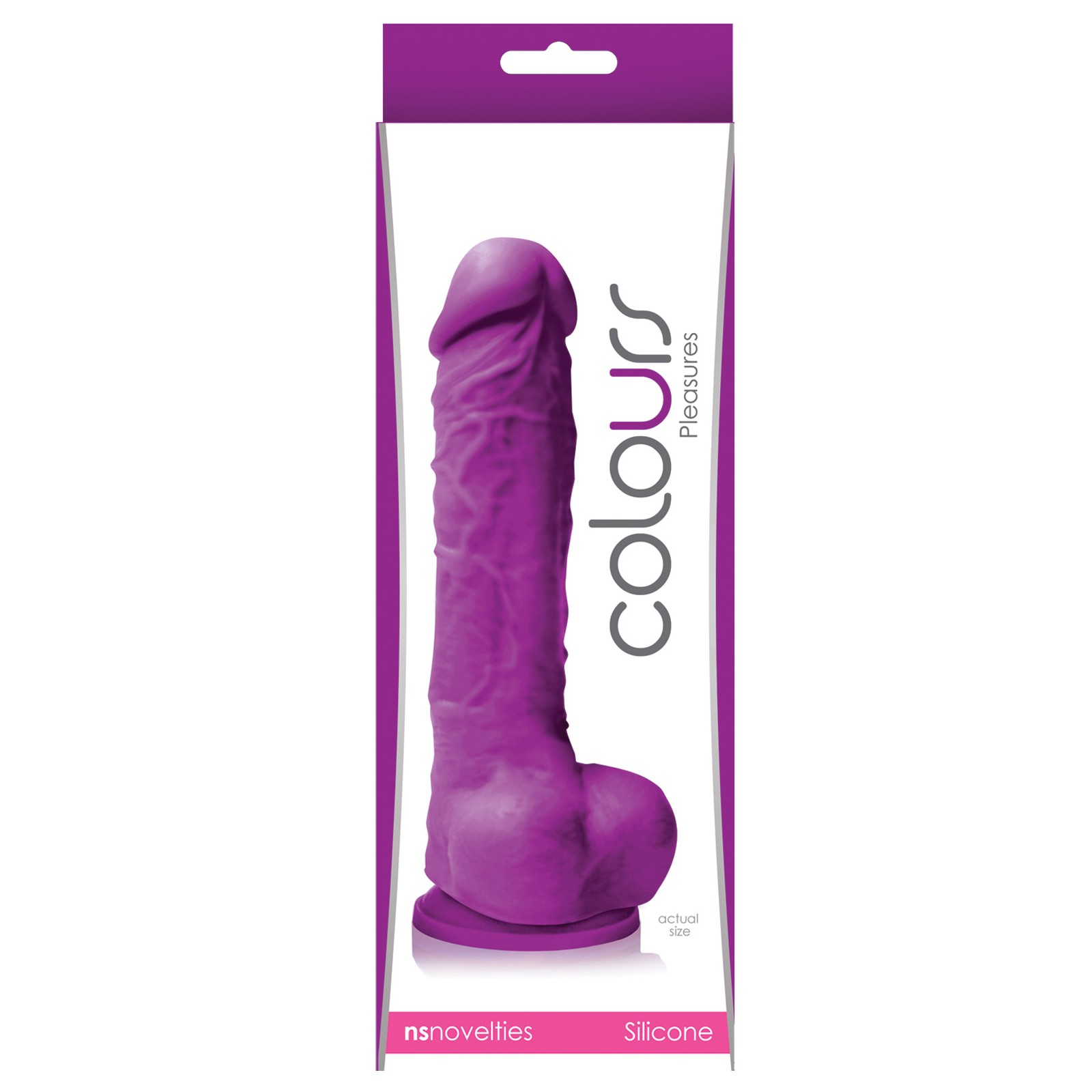 Dildo Colours Pleasures 5" con Ventosa