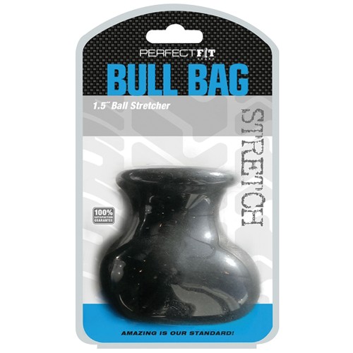 Perfect Fit Bull Bag Estirador de Testículos Negro