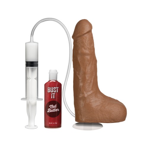 Pene Realista Squirting con Nut Butter - Marrón